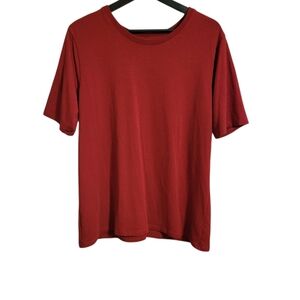 Universal Standard Red Pima Cotton Modal Tee